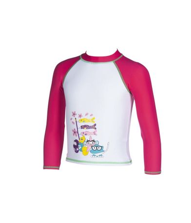 Arena Awt Kids Girl Uv L/S Tee Παιδική Μπλούζα Αντιηλιακής Προστασίας