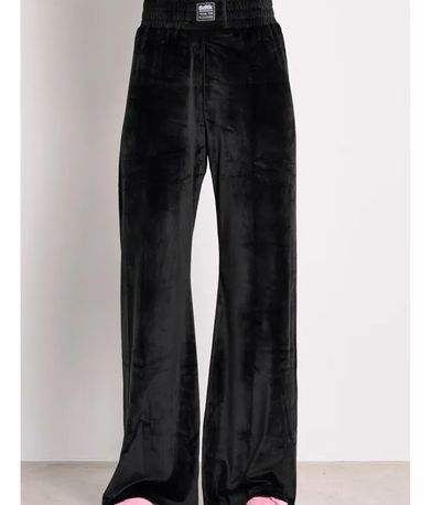 Body Talk Velour Wide Παντελόνι Φόρμας Γυναικείο (1242-903900-00100)