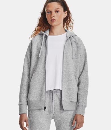 Under Armour Rival Fleece Fz Ζακέτα Βαμβακερή Γυναικεία (1379497 012)