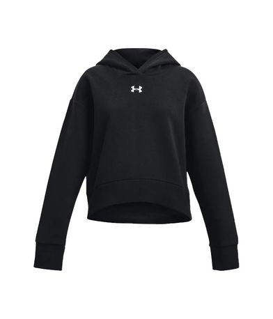 Under Armour Rival Fleece Crop Hoodie (1379517 001)