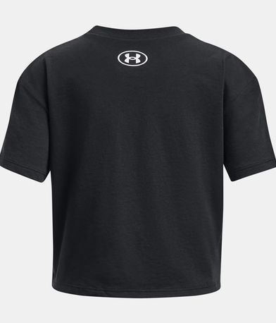 Under Armour Crop Top Sportstyle Logo Ss Κοντομάνικο (1380878 001)