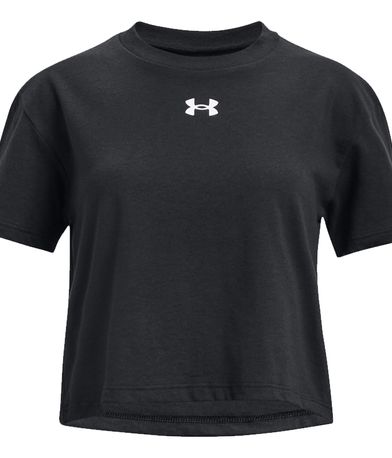 Under Armour Crop Top Sportstyle Logo Ss Κοντομάνικο (1380878 001)