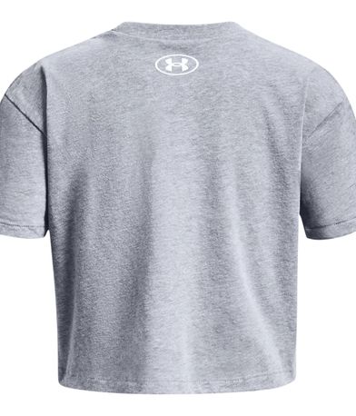 Under Armour Crop Top Sportstyle Logo Ss Κοντομάνικο Γυναικείο (1380878 035)