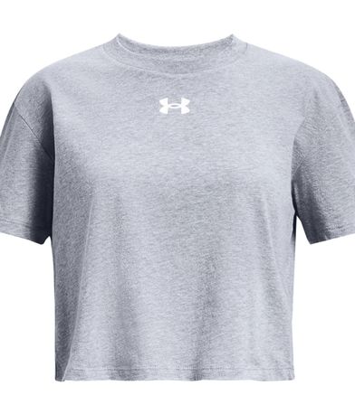 Under Armour Crop Top Sportstyle Logo Ss Κοντομάνικο Γυναικείο (1380878 035)