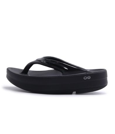 Oofos Oomega Thong Women Σαγιονάρες (1410 BLACK)