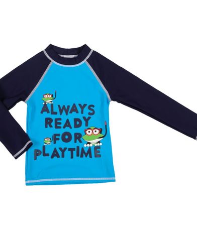 Arena Arena Water Tribe Kid B Uv L/S Παιδική Μπλούζα Αντιηλιακής Προστασίας