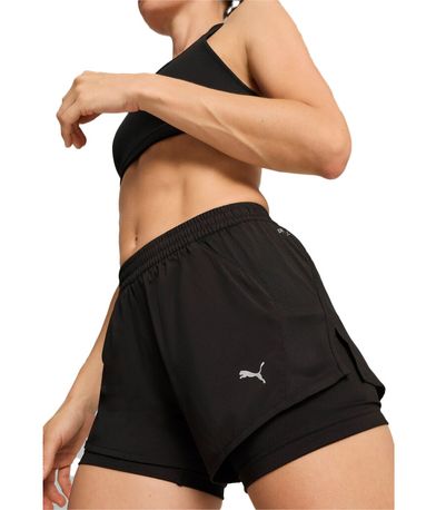 Puma Run Fav Velcty 2In1 Σορτς Με Εσωτερικό Κολάν Γυναικείο (525763 01)