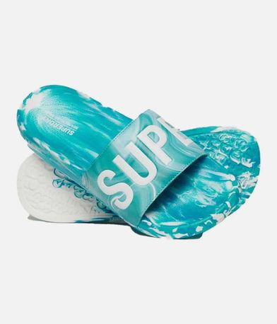 Παντόφλες Κολυμβητηρίου Marble Vegan SUPERDRY