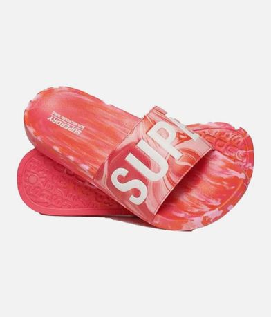 Παντόφλες Κολυμβητηρίου Marble Vegan SUPERDRY