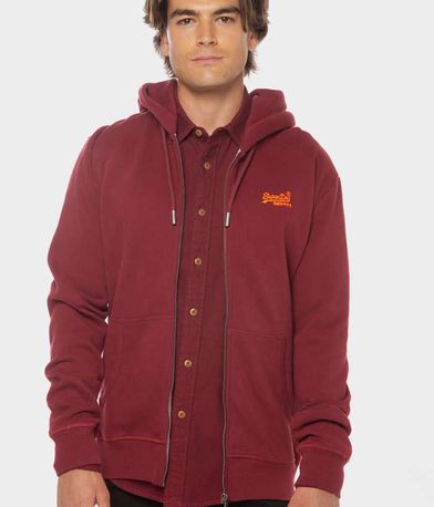 Ζακέτα Φούτερ Με Κουκούλα Essential Logo Zip Hoodie SUPERDRY