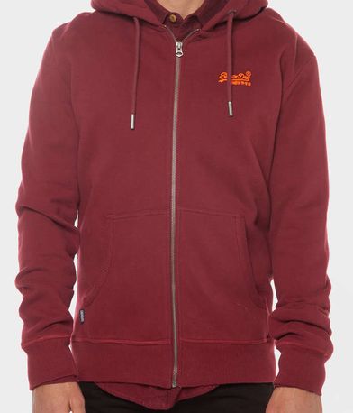 Ζακέτα Φούτερ Με Κουκούλα Essential Logo Zip Hoodie SUPERDRY