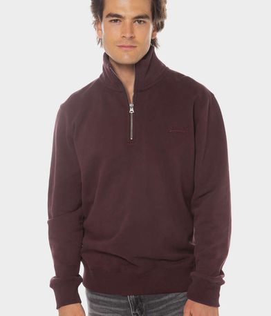 Μπλούζα Φούτερ Essential Logo Henley SUPERDRY