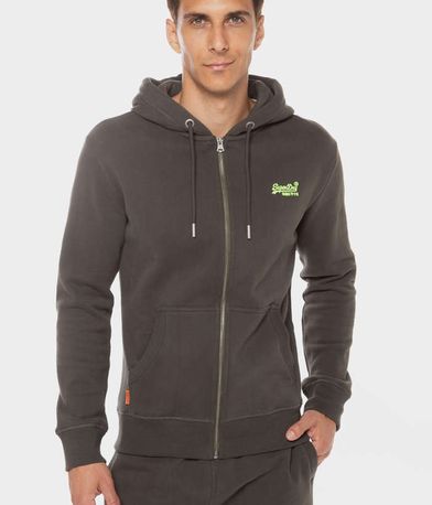 Ζακέτα Φούτερ Με Κουκούλα Essential Logo Zip Hoodie SUPERDRY