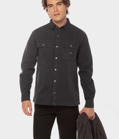 Overshirt Organic Cotton Canvas Workwear SUPERDRY