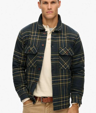 Καρό Overshirt Surplus Check Jacket SUPERDRY