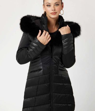 Puffer Μπουφάν New Oxana GUESS