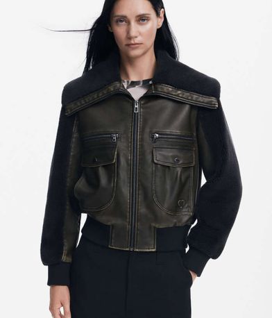 Faux Δερμάτινο Jacket Florencia DESIGUAL