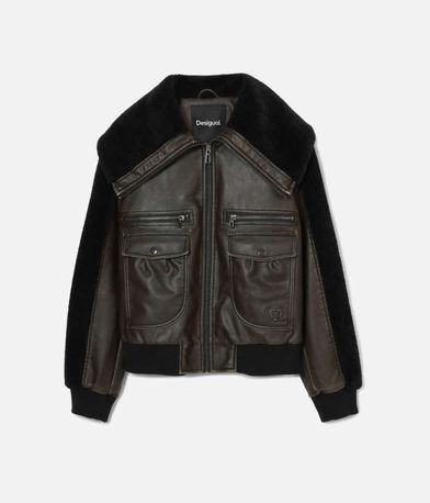 Faux Δερμάτινο Jacket Florencia DESIGUAL