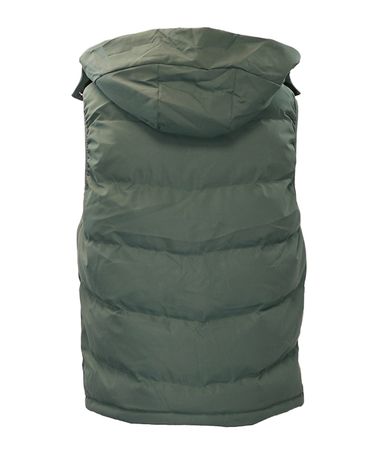 Fila Clay Μπουφάν Αμάνικο Ανδρικό (APERMF24002 DARK GREEN)