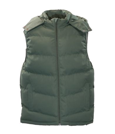 Fila Clay Μπουφάν Αμάνικο Ανδρικό (APERMF24002 DARK GREEN)