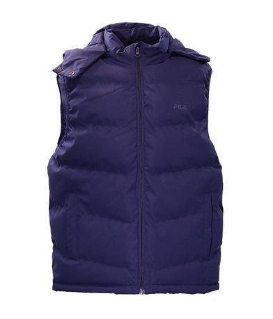 Fila Clay Μπουφάν Αμάνικο Ανδρικό (APERMF24002 NAVY)