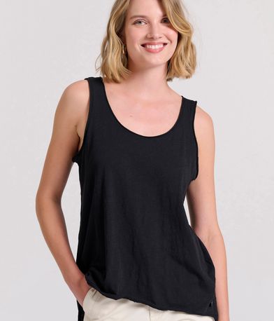 Γυναικείο μονόχρωμο tank top - The essentials