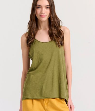 Γυναικείο μονόχρωμο tank top - The essentials