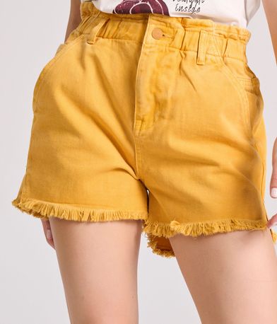 Baggy garment dyed τζιν σορτς με φθορές