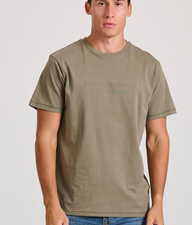 T-shirt με branded τύπωμα στο στήθος