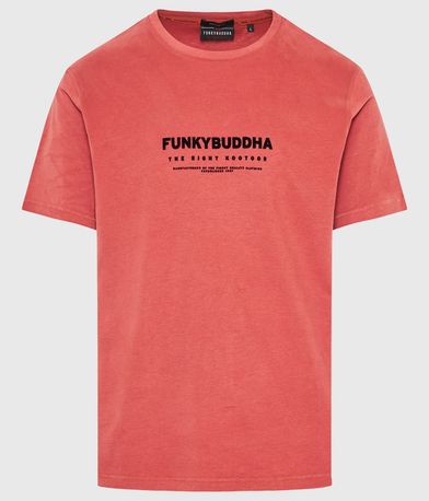 T-shirt με flock artwork τύπωμα