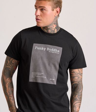 T-shirt με minimal branded τύπωμα