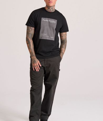 T-shirt με minimal branded τύπωμα