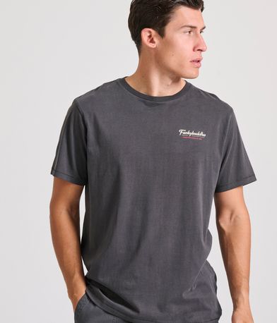T-shirt με graphic τύπωμα στην πλάτη