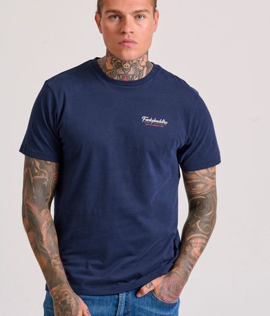 T-shirt με graphic τύπωμα στην πλάτη
