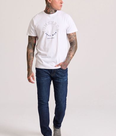 T-shirt με graphic τύπωμα στο στήθος