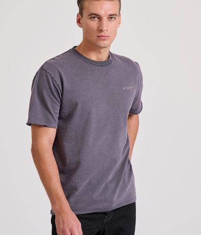 Relaxed fit t-shirt με τύπωμα στην πλάτη