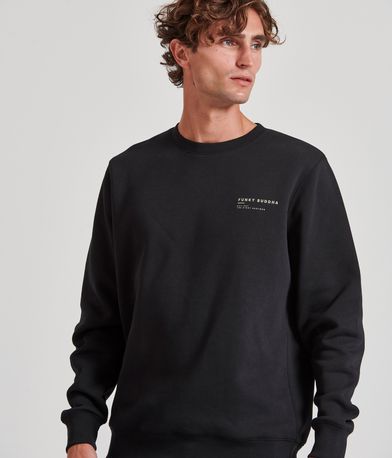 Relaxed fit φούτερ με τύπωμα στην πλάτη