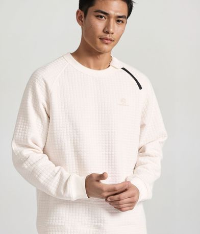 Relaxed fit φούτερ με ανάγλυφη υφή