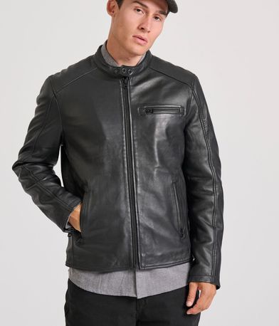 Ανδρικό δερμάτινο jacket (Sheepskin)