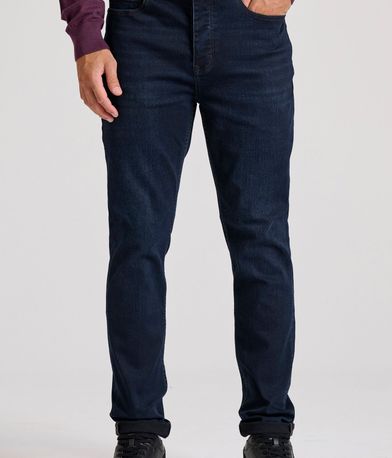 Slim tapered fit τζιν παντελόνι με whisker details
