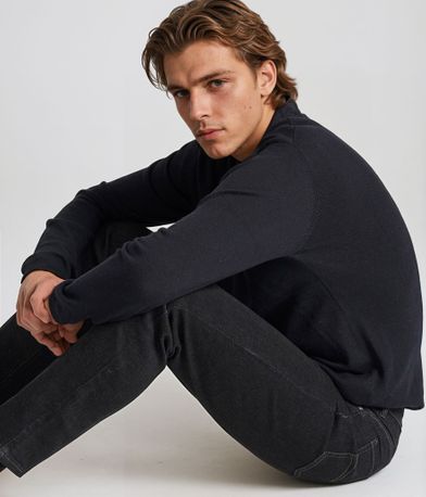 Straight fit τζιν παντελόνι
