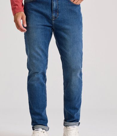 Tapered fit τζιν με ελαφρύ ξεθώριασμα - LTB x Funky Buddha