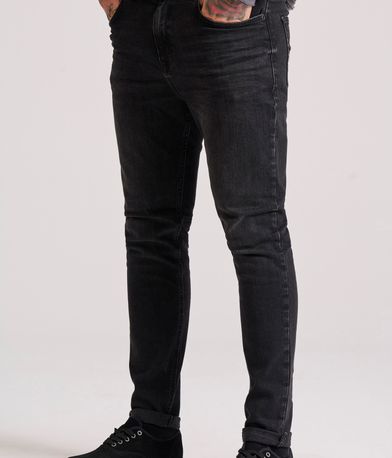 Tapered fit τζιν με ελαφρύ ξεθώριασμα - LTB x Funky Buddha