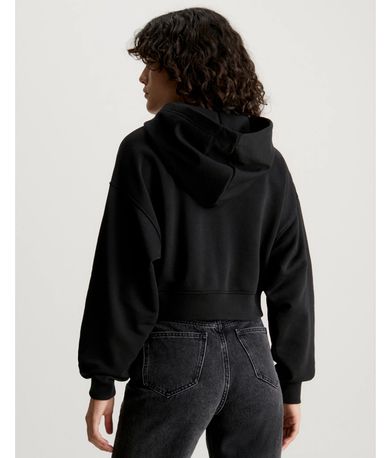 Calvin Klein Cropped Ζακέτα Βαμβακερή Γυναικεία (J20J222885 BEH)