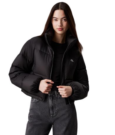 Calvin Klein Down Cropped Μπουφάν Puffer Γυναικείο (J20J223577 BEH)