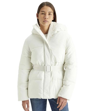 Calvin Klein Logo Belt Μπουφάν Puffer Γυναικείο (J20J224107 YBI)