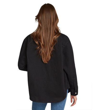 Calvin Klein Denim Overshirt  Πουκάμισο Μακρυμάνικο Γυναικείο (J20J224381 1BY)