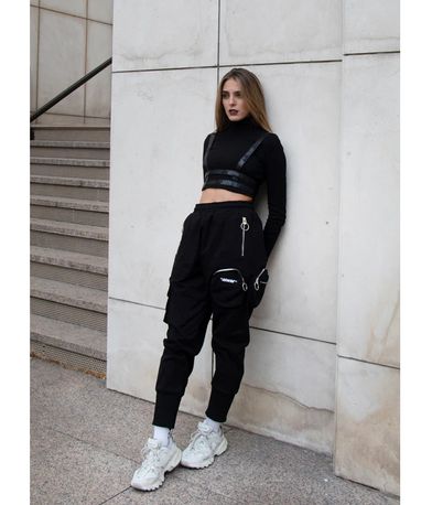 Mwm Μπλούζα Με Ψηλό Λαιμό Γυναικεία (MW071032010 BLACK)