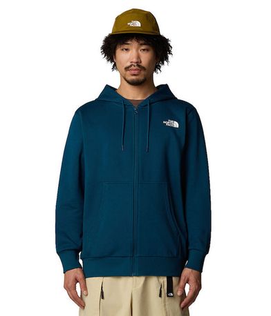 The North Face M Simple Dome Full Zip Ζακέτα Βαμβακερή Ανδρική (NF0A89FD1NO1)