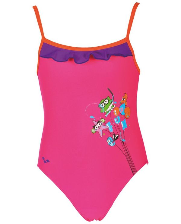 Arena Water Tribe Rouche Girls One Piece